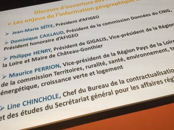 Rencontres des dynamiques regionales en information geographique